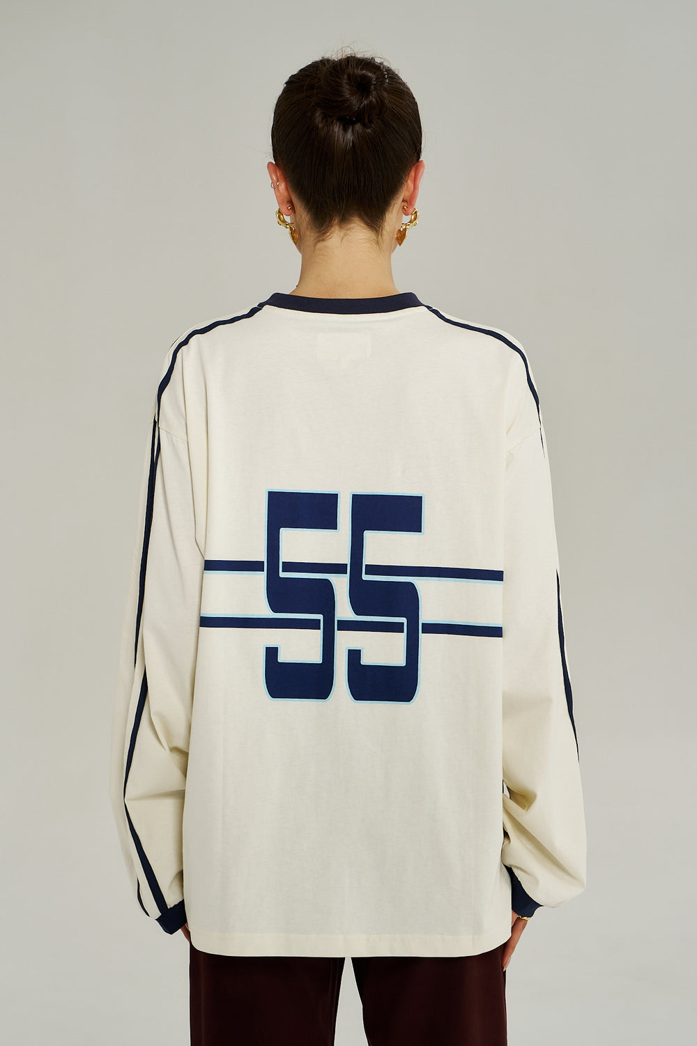 Bleu 55 Long Sleeve Tee Vintage White