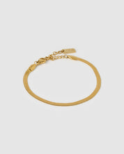 Sylvia Gold Snake Chain Bracelet