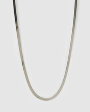 Sylvia Silver Snake Chain Necklace