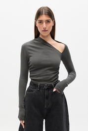 Sami Top - Thunder Grey