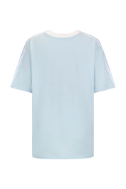 Dolphin Ying Yang Tee Cloud Blue