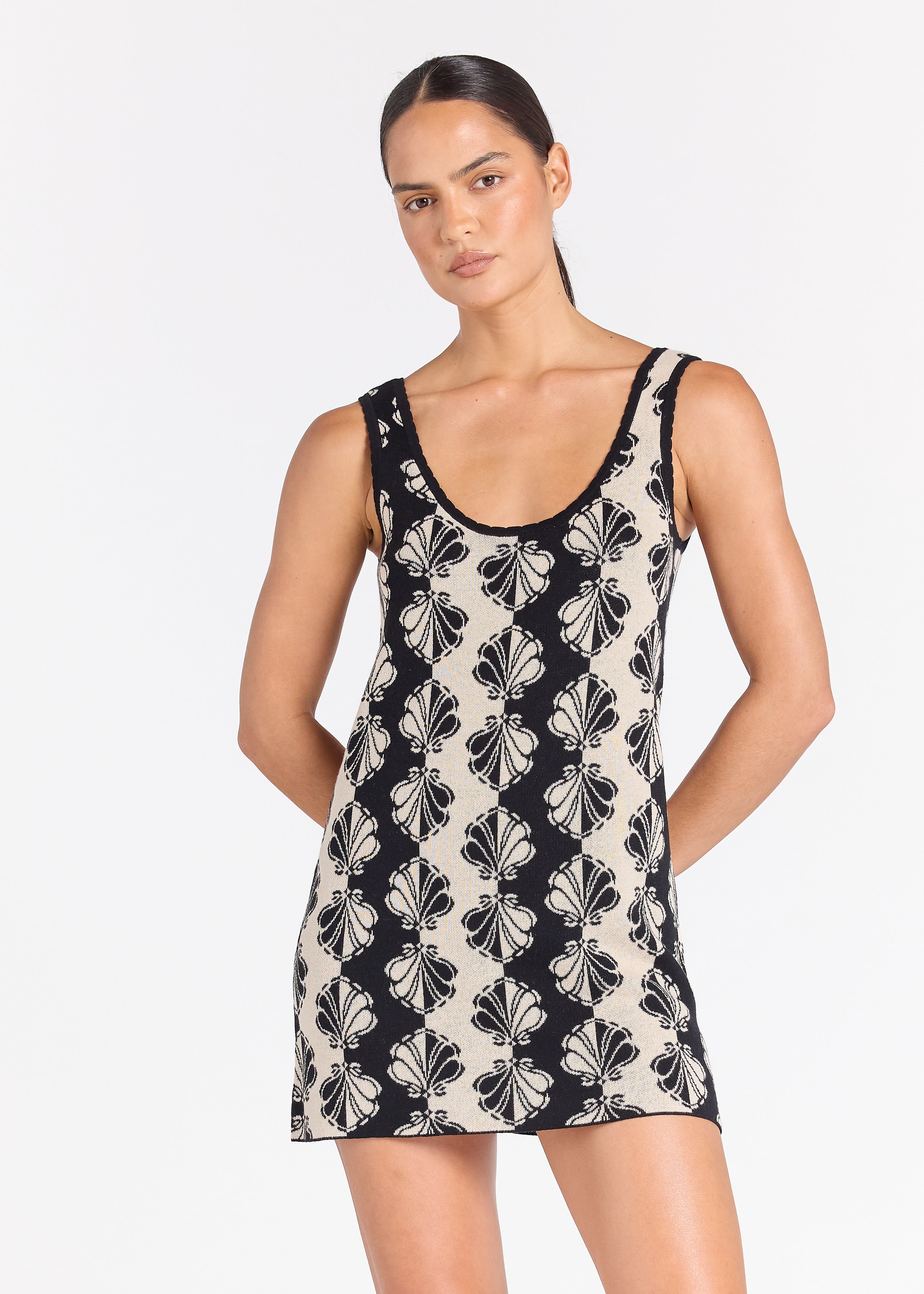 Shelborne Knit Sundreamer Dress Black Sand