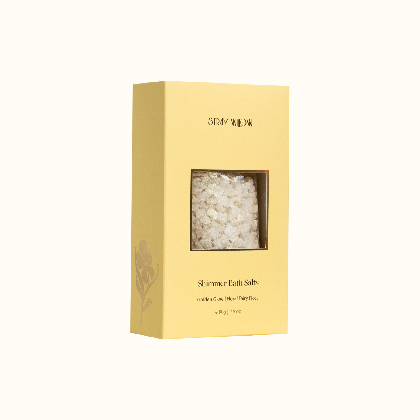 Shimmer Bath Salts Golden Glow