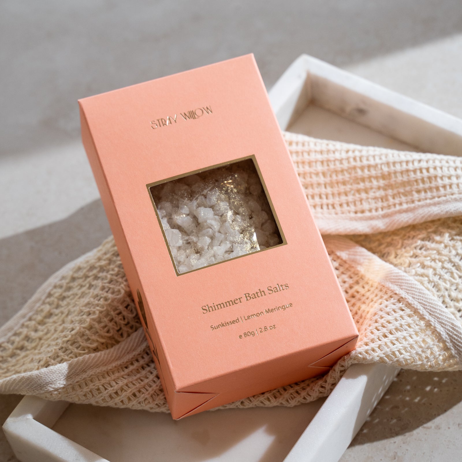 Shimmer Bath Salts Sunkissed