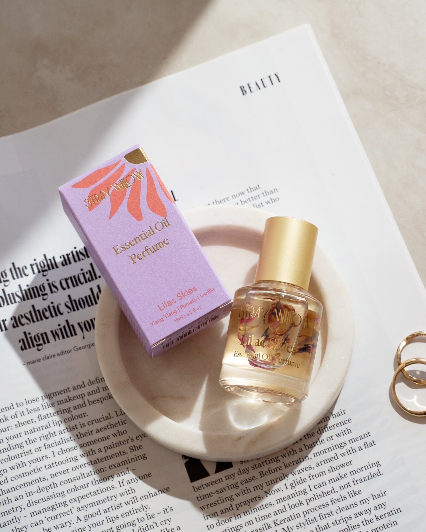 Essential Oil Perfume Roller Lilac Skies