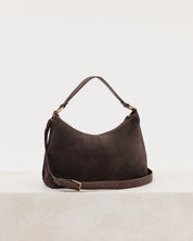 Suede Slouchy Chocolate