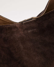 Suede Cabas Tote Chocolate