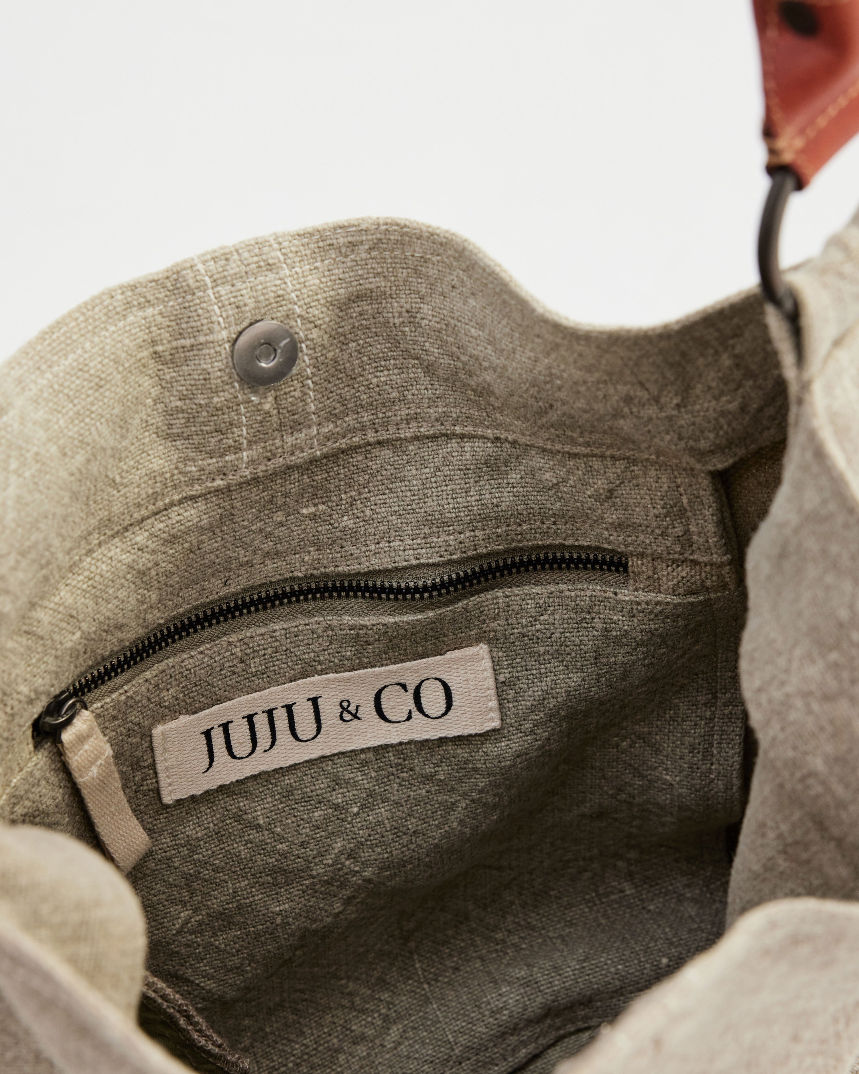 Sunday Jute Slouchy Eucalyptus