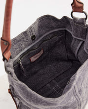 Sunday Slouchy Bag Dark Grey