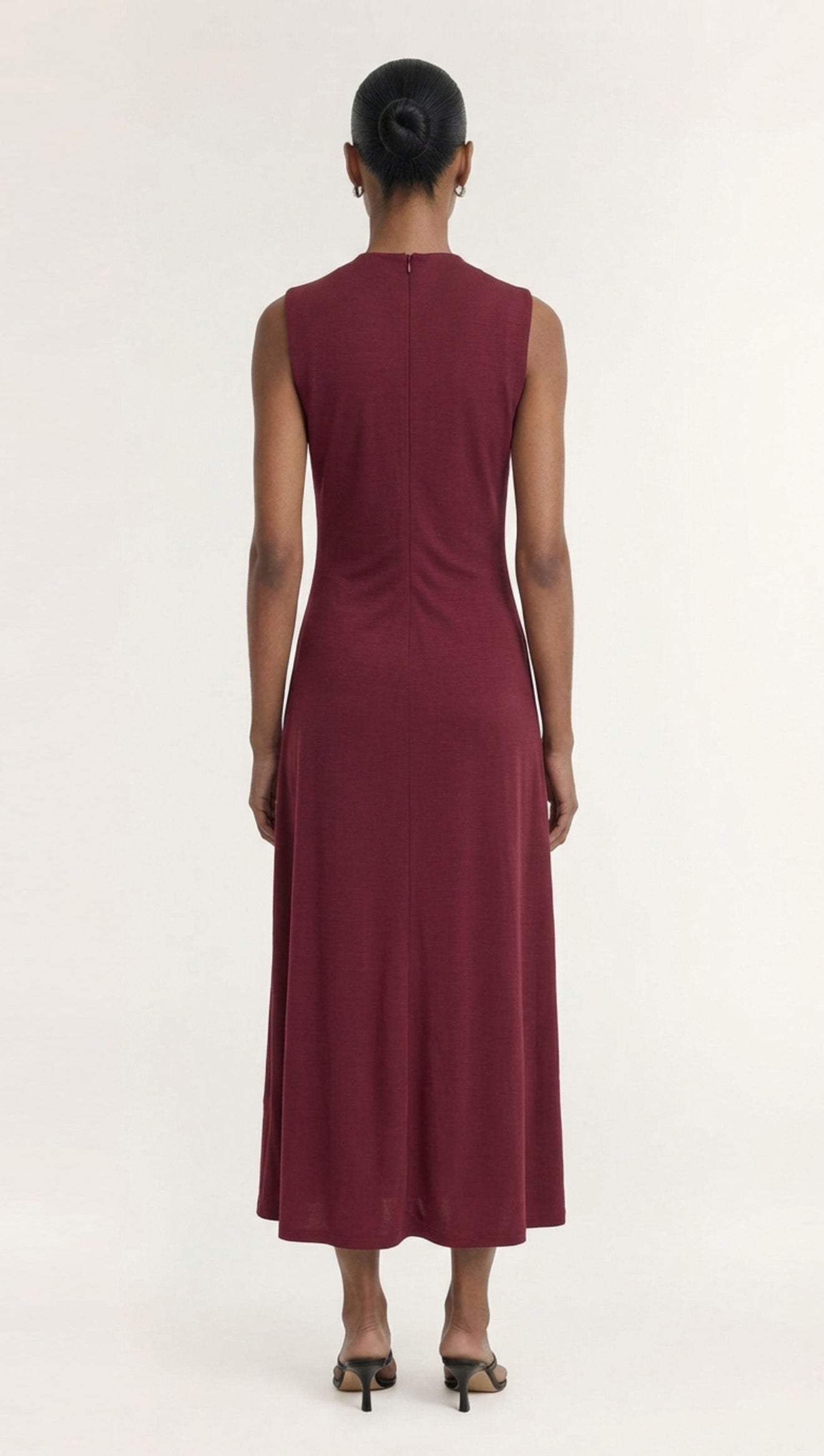 Velo Twist Midi Dress