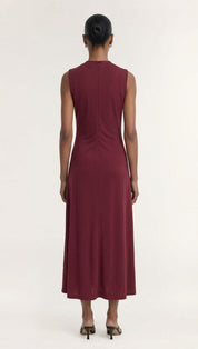 Velo Twist Midi Dress