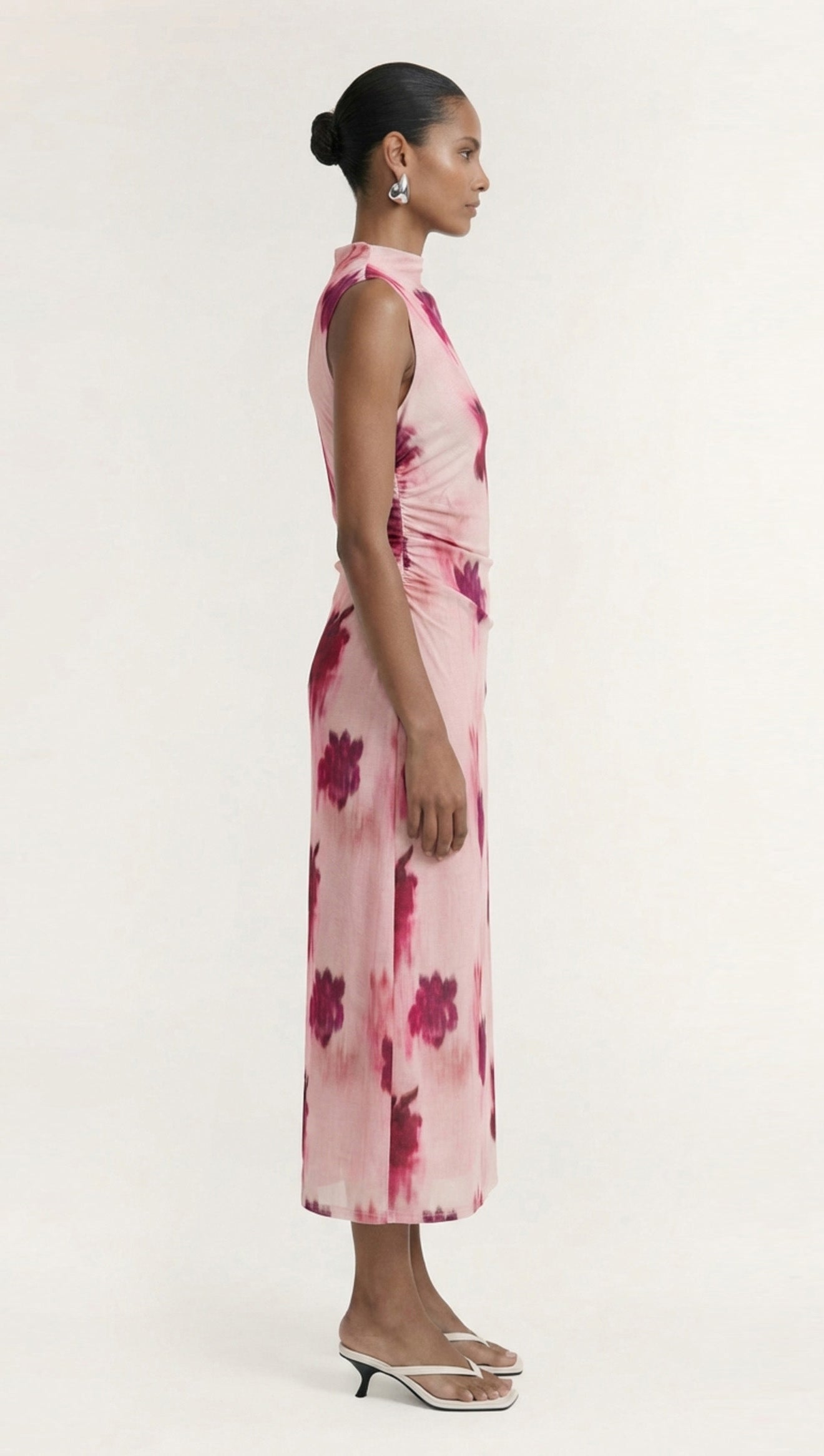 Ophyria Mesh Midi Dress