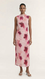 Ophyria Mesh Midi Dress