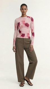 Ophyria Long Sleeve Mesh Top