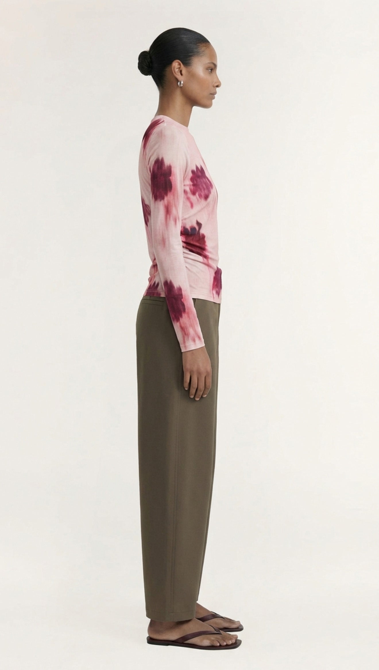 Ophyria Long Sleeve Mesh Top