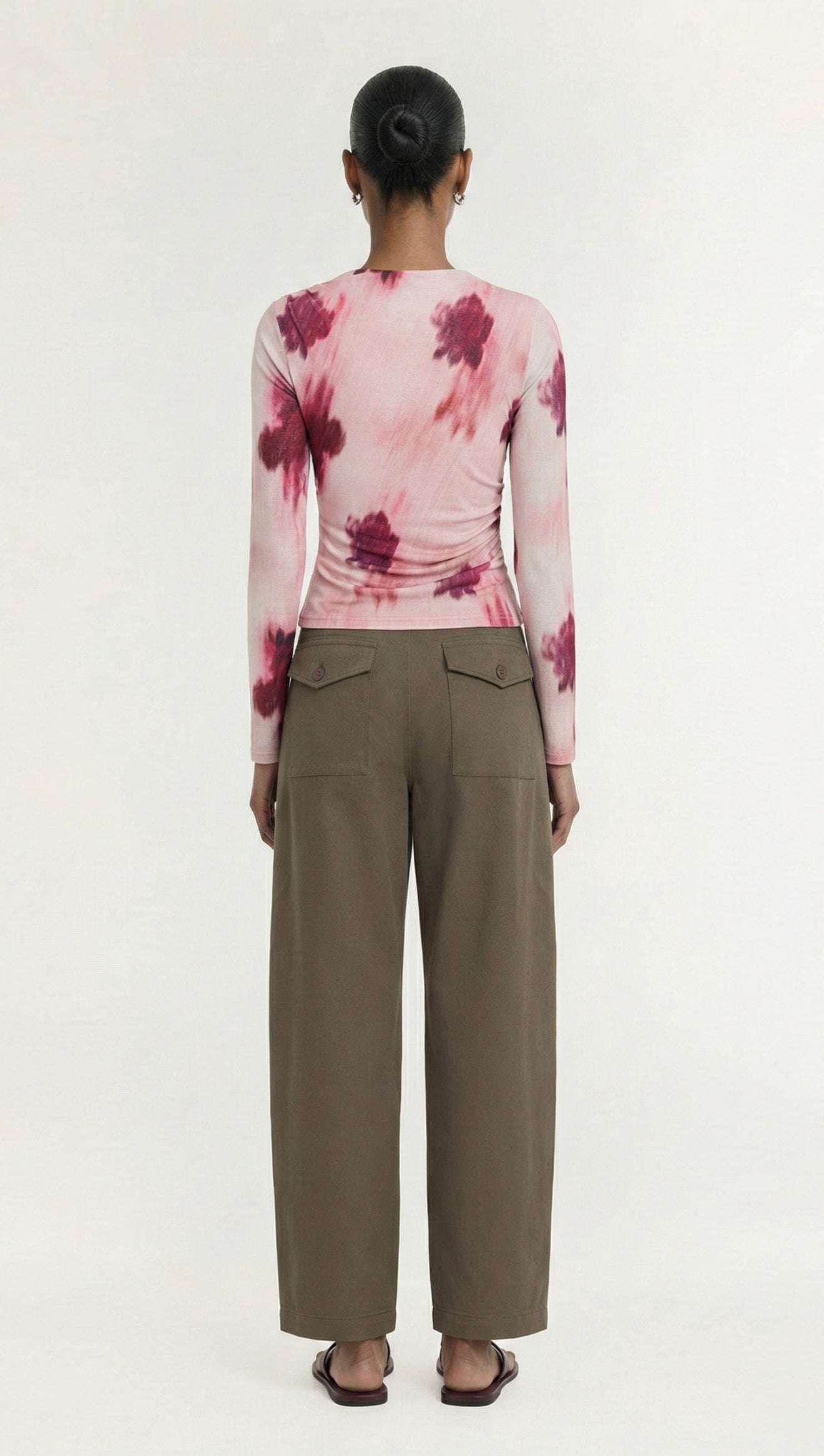 Ophyria Long Sleeve Mesh Top