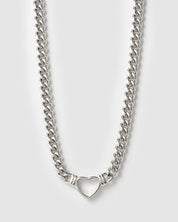 Valentine Necklace - Silver