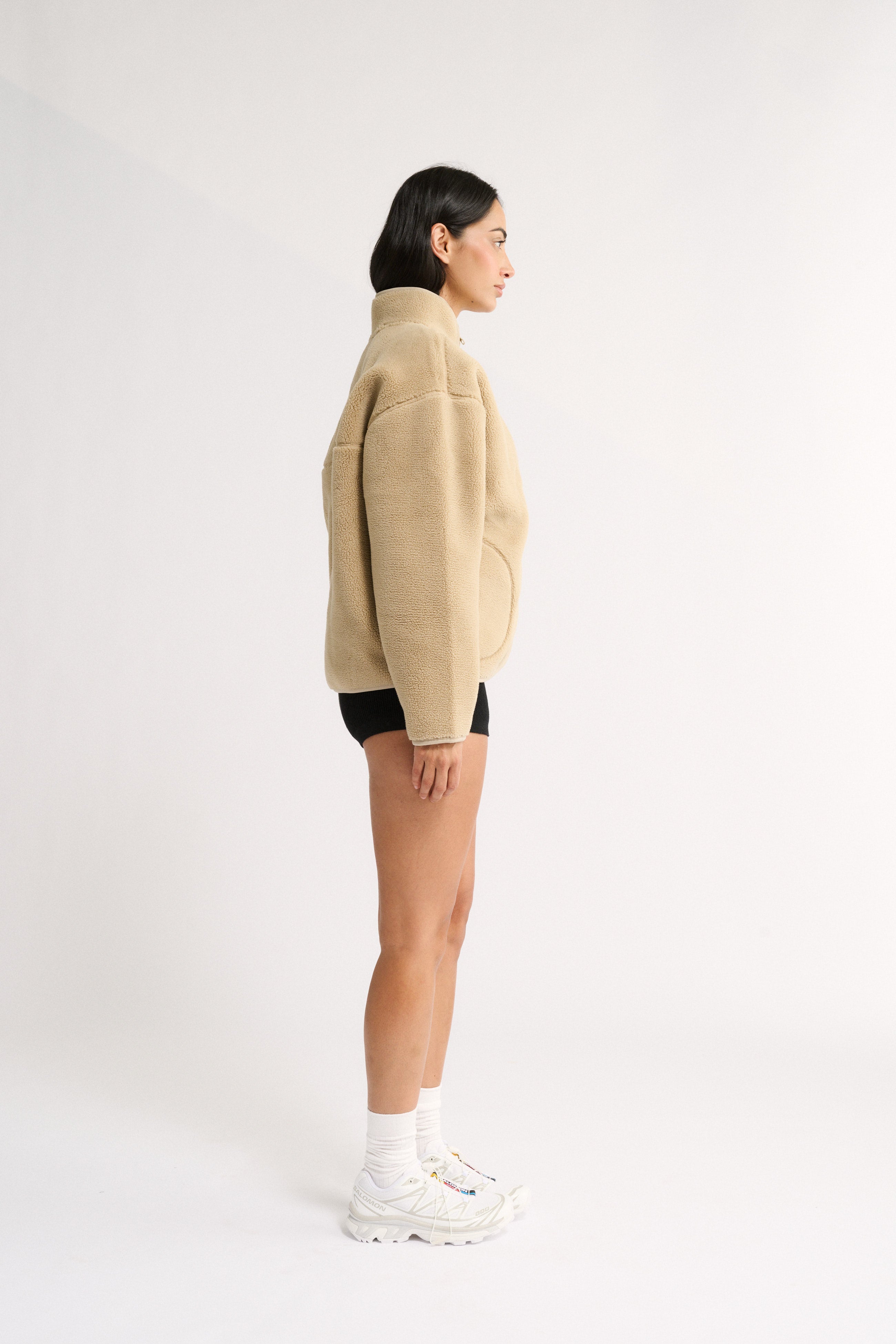 Flo Sherpa Jacket Beige