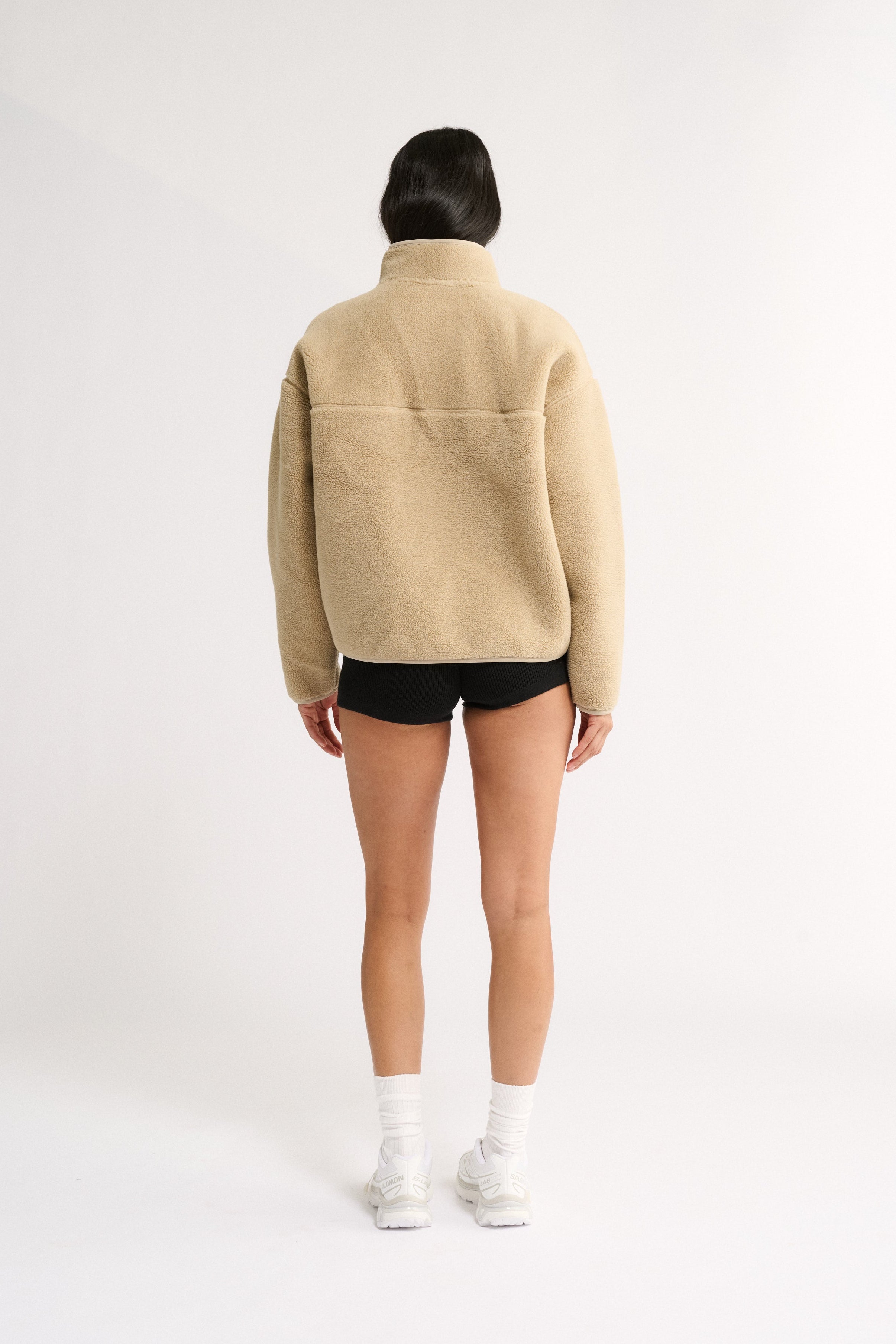 Flo Sherpa Jacket Beige