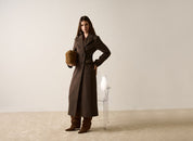 Reverence Tailored Coat Espresso