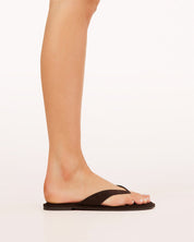 Zenzobia Dark Cacao Suede Thong