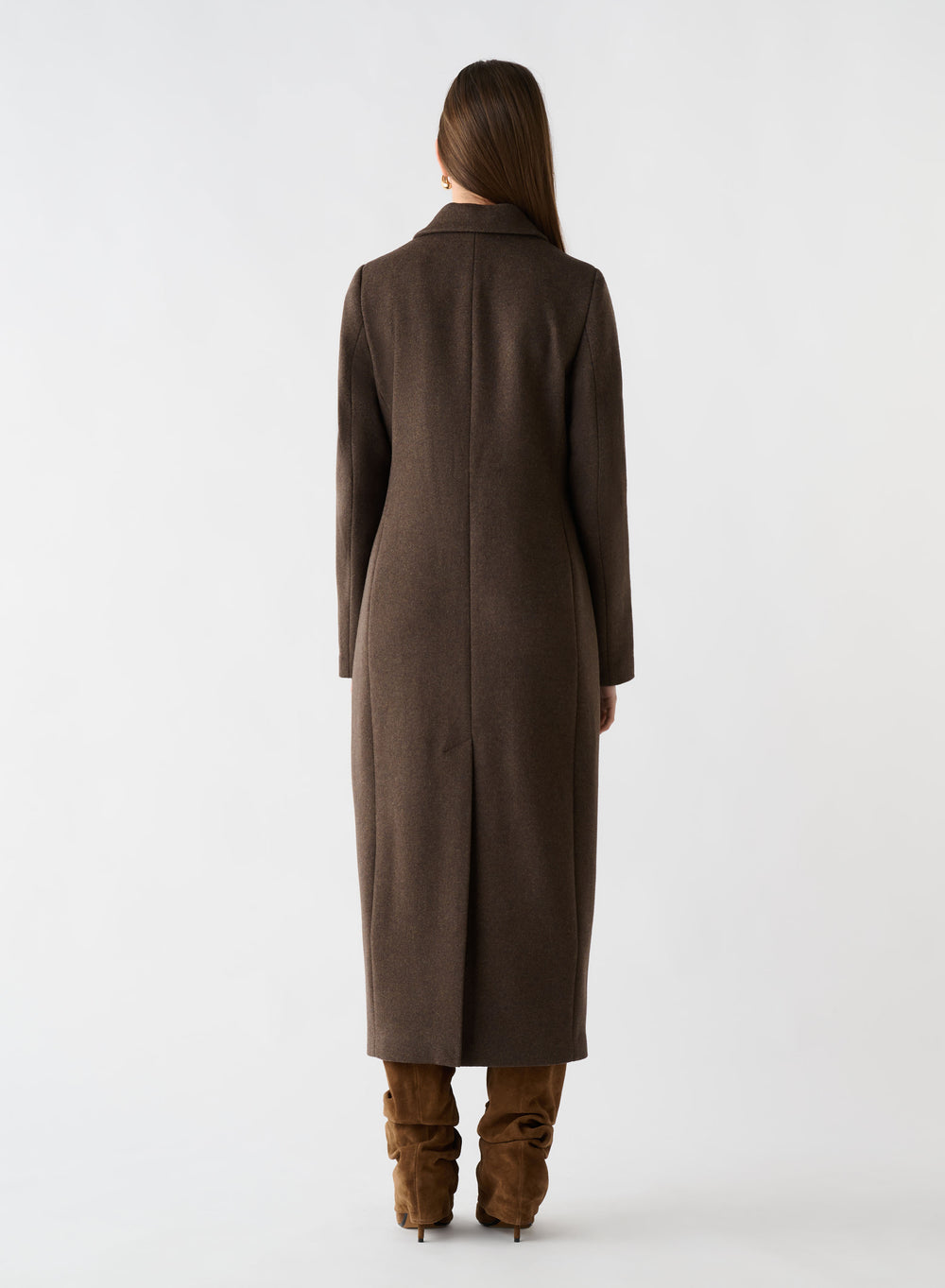 Reverence Tailored Coat Espresso