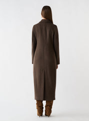Reverence Tailored Coat Espresso