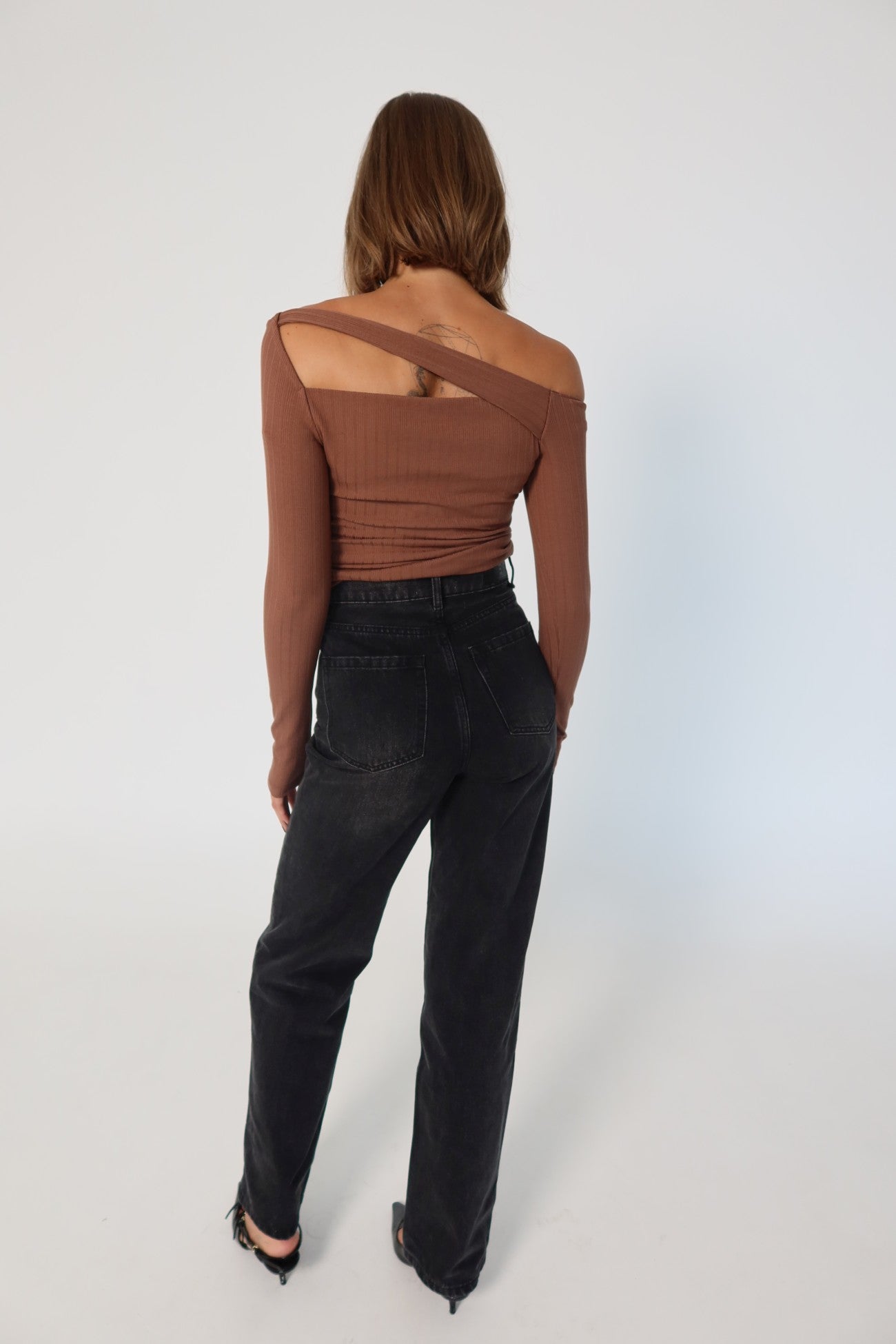 Bailey Ls Top Mocha Mousse