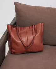 Baby Unlined Tote Cognac