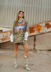 Camo Jersey Track short