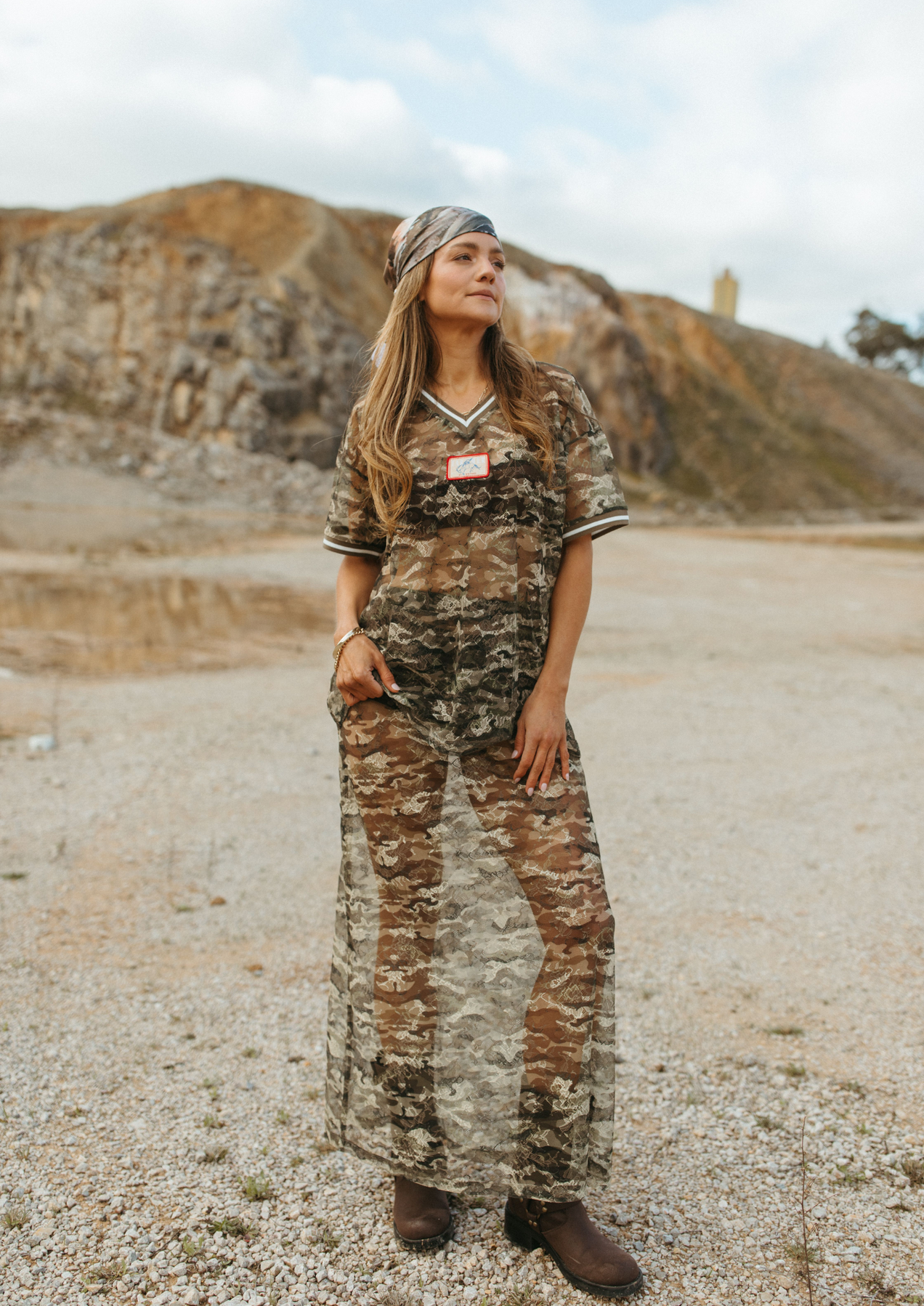 Camo Lace Skirt