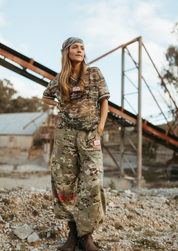 Camo Lace Vee