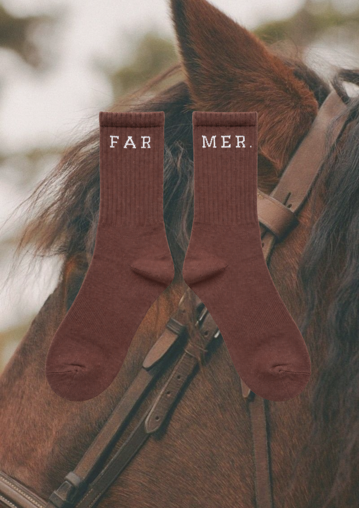 Boot Socks - Chocolate
