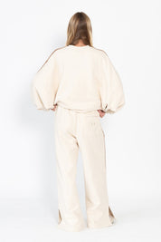Cloud Racer Sweater - Latte