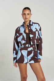 Cropped Shacket - Mirage