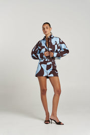Cropped Shacket - Mirage