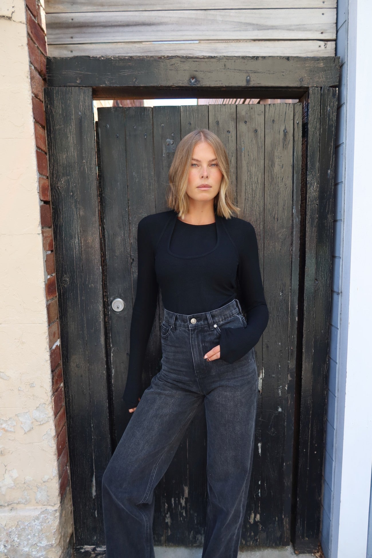 Gia Double Layer LS Black
