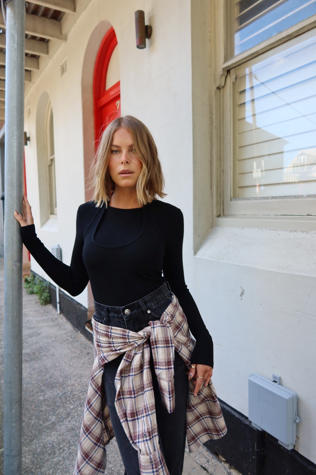 Gia Double Layer LS Black