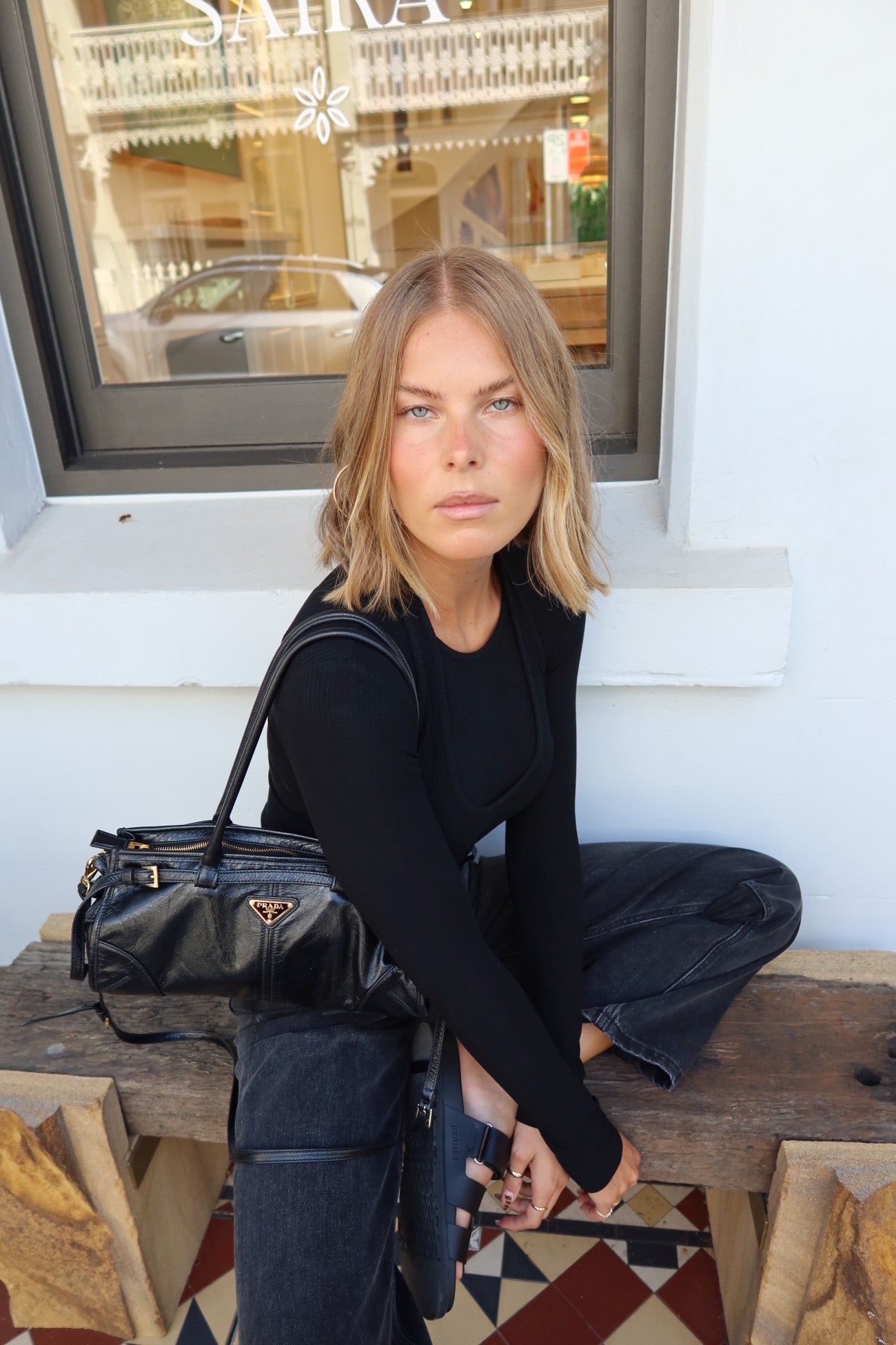 Gia Double Layer LS Black