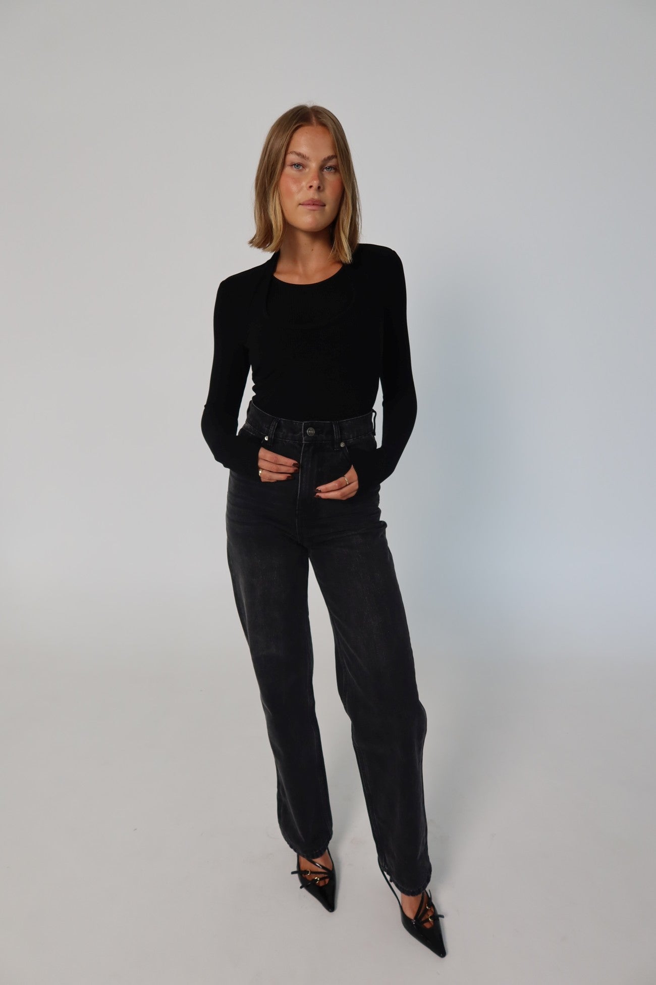 Gia Double Layer LS Black