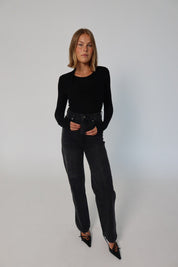 Gia Double Layer LS Black