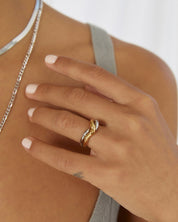 Simi Two Tone Ring