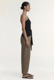 Zara One Shoulder Tie Top