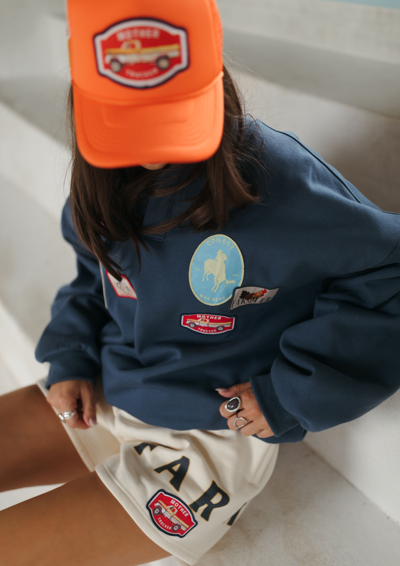 Love Is Dead Button Up Pullover