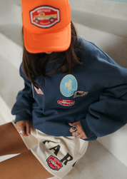 Love Is Dead Button Up Pullover