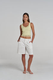 Bermuda Short Ivory