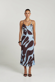 Siren Midi Dress - Mirage