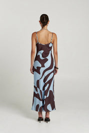 Siren Midi Dress - Mirage
