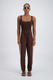 Panarea Trackpant Brown
