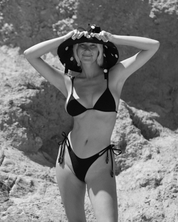 Sun Hat - Noir Dot